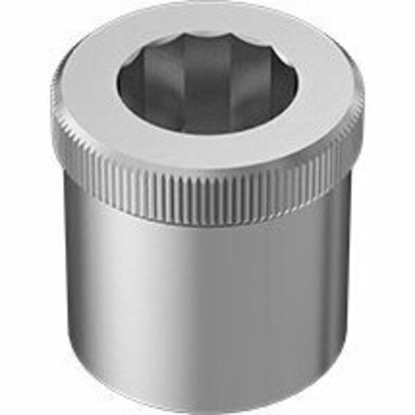 Bsc Preferred 18-8 Stainless Steel Socket Nut M6 x 1 mm Thread 90372A121
